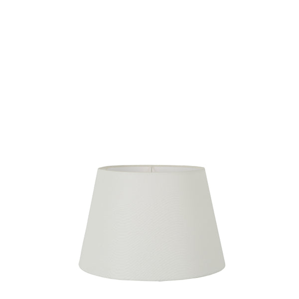 Linen Drum Lamp Shade XXS Textured Ivory