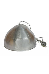 P51 Medium - Zinc - Iron Riveted Dome Pendant Light