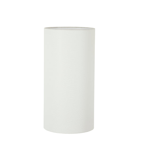 Linen Cylinder Lamp Shade XS Textured Ivory