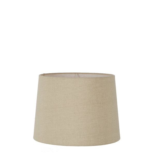 Linen Drum Lamp Shade XS Dark Natural