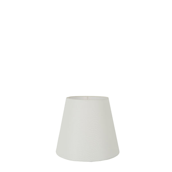Linen Taper Lamp Shade XXXS Textured Ivory