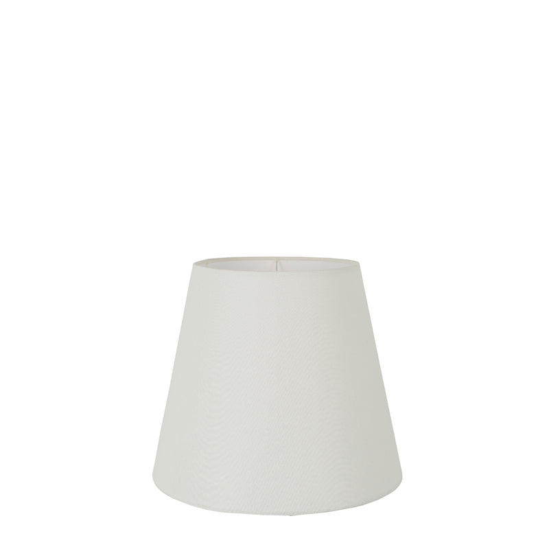 Linen Taper Lamp Shade XXS Textured Ivory