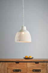 Riva Ceiling Pendant Small Matt White