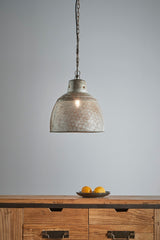 Riva Ceiling Pendant Small Zinc