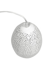Stella - White - Perforated Balloon Pendant Light
