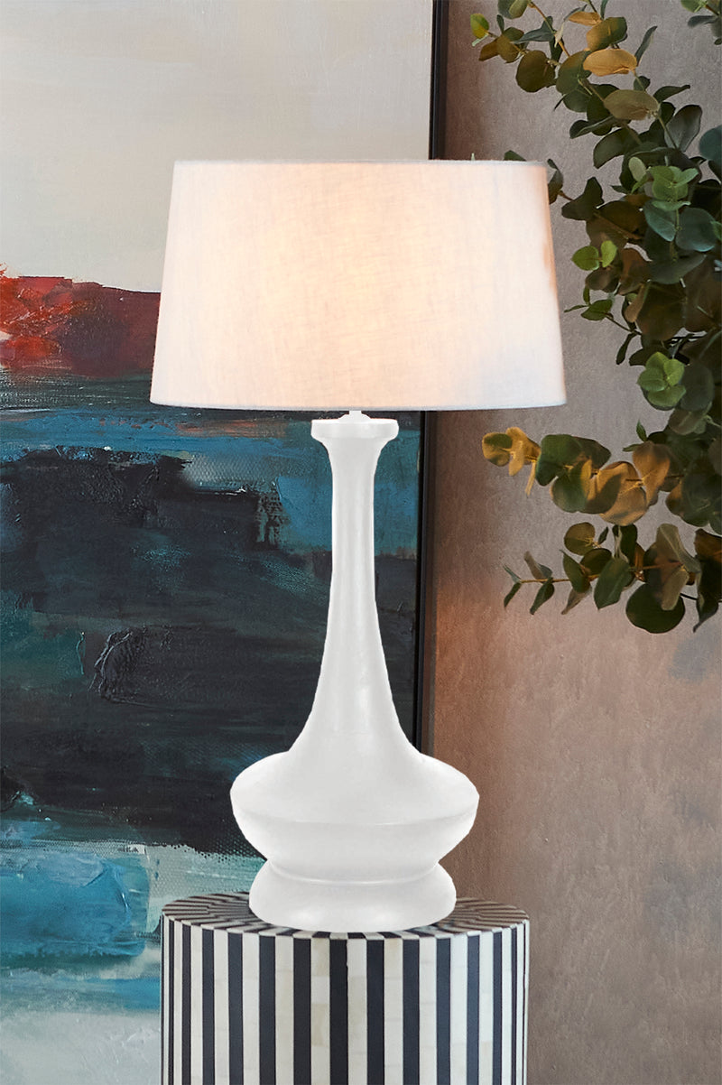 Peninsula Table Lamp White