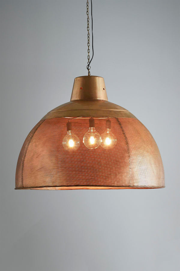 Riva Ceiling Pendant Extra Large Antique Brass
