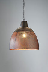 Riva Ceiling Pendant Large Black and Gold