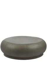 Omega Iron Riveted Coffee Table Antique Zinc